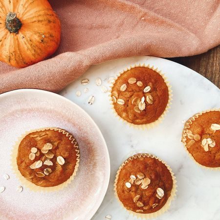 Sütőtökös-almás muffin