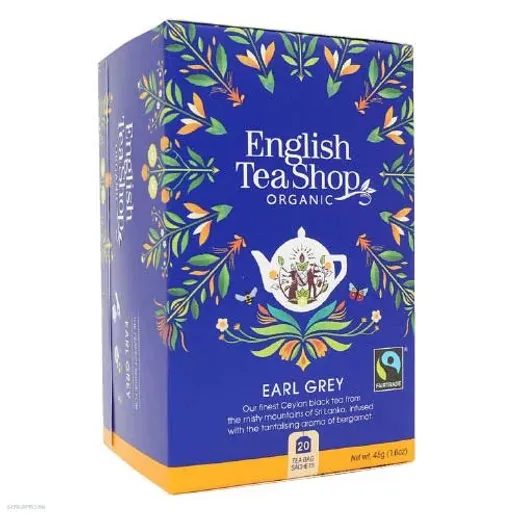 ENGLISH TEA SHOP EARL GREY BIO TEA 20DB