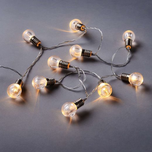 MINI BULBS MINI VILLANYKÖRTÉK LED ÉGŐSOR 10 ÉGŐVEL USB KÁBELLEL