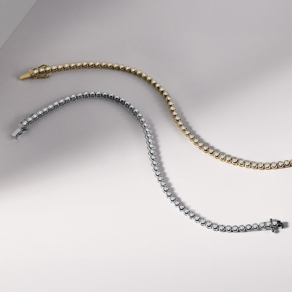 TENNISARMBAND MIT LABORDIAMANTEN IN WEISSGOLD - TENNISARMBÄNDER - ARMBÄNDER