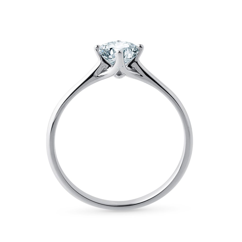 AQUAMARIN-VERLOBUNGSRING AUS WEISSGOLD - RINGE AQUAMARIN - RINGE
