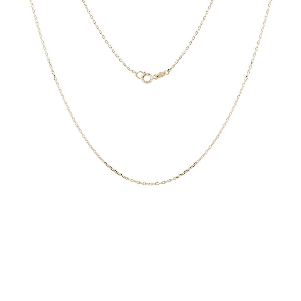 Chaîne maille forçat en or jaune 42 cm CHAÎNE MAILLE FORÇAT EN OR JAUNE 42 CM - CHAÎNES EN OR - COLLIERS