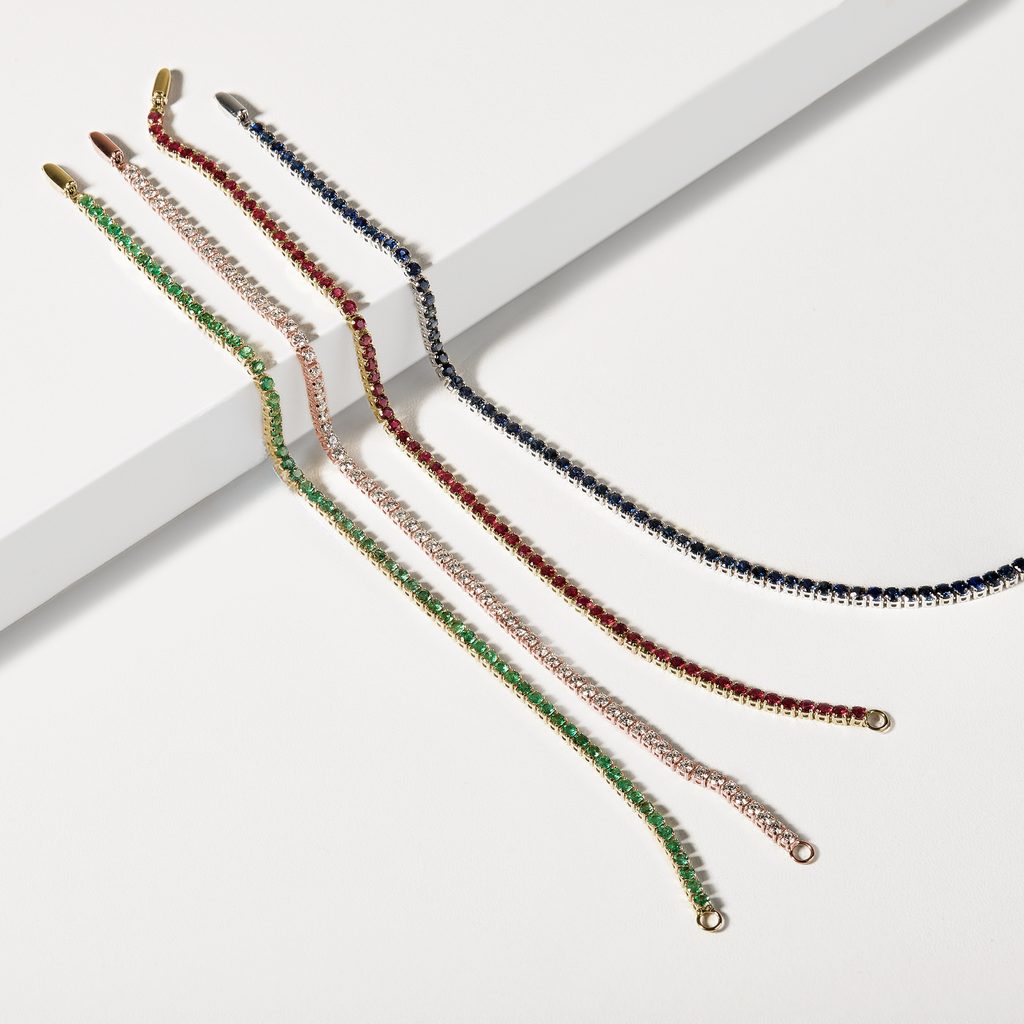 LUXORIÖSES TENNISARMBAND MIT LABORDIAMANTEN IN ROSÉGOLD - TENNISARMBÄNDER - ARMBÄNDER