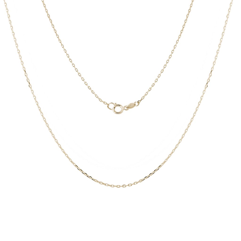 50 cm Anchor Chain in Yellow Gold 50 CM ANCHOR CHAIN IN YELLOW GOLD - GOLD CHAINS - NECKLACES