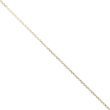 50 CM YELLOW GOLD CABLE CHAIN - GOLD CHAINS - NECKLACES