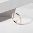 FIVE DIAMOND YELLOW GOLD RING - WOMEN'S WEDDING RINGS - WEDDING RINGS