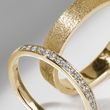 GOLD RING WITH DIAMONDS - WOMEN'S WEDDING RINGS - WEDDING RINGS
