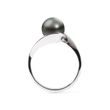 TAHITIAN PEARL RING IN WHITE GOLD - PEARL RINGS - PEARL JEWELRY