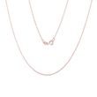 WOMEN'S 60 CM ROLO CHAIN IN 14K ROSE GOLD - GOLD CHAINS - NECKLACES