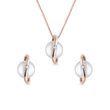 PEARL SET IN ROSE GOLD - PEARL SETS - PEARL JEWELRY