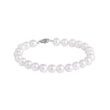 PEARL BRACELET WITH WHITE GOLD FASTENING - PEARL BRACELETS - PEARL JEWELRY