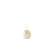 DIAMOND MEDALLION GOLD PENDANT - PENDANTS - NECKLACES