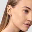 BOUCLES D'OREILLES EN OR AVEC ÉMERAUDES - BOUCLES D'OREILLES EN ÉMERAUDE - BOUCLES D'OREILLES