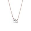 ROSE GOLD NECKLACE WITH BRILLIANTS - DIAMOND NECKLACES - NECKLACES