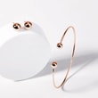 MINIMALISTISCHES ARMBAND IN ROSÉGOLD - CUFF-ARMBÄNDER - ARMBÄNDER