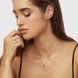 HEART-SHAPED TOPAZ PENDANT IN 14K ROSE GOLD - TOPAZ NECKLACES - NECKLACES