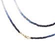 SAPPHIRE BOHO NECKLACE IN GOLD - MINERAL NECKLACES - NECKLACES