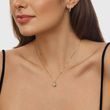 GREEN AMETHYST PENDANT IN 14KT GOLD - AMETHYST NECKLACES - NECKLACES