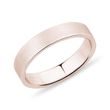 ANNEAU POUR HOMME EN OR ROSE 4 MM - ALLIANCES DE MARIAGE HOMMES - ALLIANCES DE MARIAGE