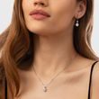 AKOYA PEARL AND DIAMOND PENDANT IN WHITE GOLD - PEARL PENDANTS - PEARL JEWELRY