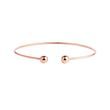 MINIMALISTISCHES ARMBAND IN ROSÉGOLD - CUFF-ARMBÄNDER - ARMBÄNDER