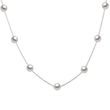 PEARL NECKLACE IN WHITE GOLD - PEARL NECKLACES - PEARL JEWELRY