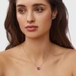 NECKLACE OF ROSE GOLD WITH AMETHYST - AMETHYST NECKLACES - NECKLACES