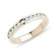 DIAMOND RING IN YELLOW GOLD - WOMEN'S WEDDING RINGS - WEDDING RINGS