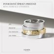 MEN'S 4MM RING IN ROSE GOLD - RINGS FOR HIM - WEDDING RINGS