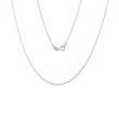 ROSE GOLD LADIES CHAIN 42 CM - GOLD CHAINS - NECKLACES