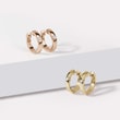 DIAMOND EARRINGS IN 14KT SOLID GOLD - DIAMOND EARRINGS - EARRINGS