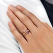 HERZRING MIT AMETHYST - RINGE AMETHYST - RINGE