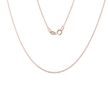 45 CM ROSE GOLD ROLO CHAIN - GOLD CHAINS - NECKLACES