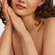 PEARL AND DIAMOND BRACELET IN YELLOW GOLD - PEARL BRACELETS - PEARL JEWELRY