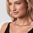 TANZANITE AND PEARL NECKLACE - MINERAL NECKLACES - NECKLACES