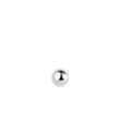 SINGLE EARRING BALL IN WHITE GOLD - SINGLE EARRINGS - EARRINGS