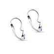 CHILDREN'S EARRINGS WITH SAPPHIRES IN WHITE GOLD - CHILDREN'S EARRINGS - EARRINGS
