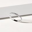 WEDDING RING WITH DIAMONDS IN WHITE GOLD - WOMEN'S WEDDING RINGS - WEDDING RINGS