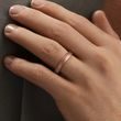 RING AUS MATTEM ROSÉGOLD FÜR MÄNNER - TRAURINGE FÜR HERREN - TRAURINGE