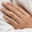 LUXURY ETERNITY WEDDING RING IN WHITE GOLD - WOMEN'S WEDDING RINGS - WEDDING RINGS