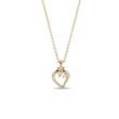 STRAWBERRY NECKLACE IN 14K YELLOW GOLD - DIAMOND NECKLACES - NECKLACES