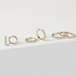 SMALL HOOP EARRINGS WITH DIAMONDS IN YELLOW GOLD - DIAMOND EARRINGS - EARRINGS