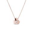 DIAMOND SHAMROCK NECKLACE IN ROSE GOLD - DIAMOND NECKLACES - NECKLACES