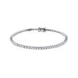 DIAMOND TENNIS BRACELET IN 14K WHITE GOLD - DIAMOND BRACELETS - BRACELETS