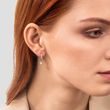 BEZEL DIAMOND EARRINGS IN ROSE GOLD - DIAMOND EARRINGS - EARRINGS