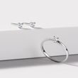 DIAMANTRING IN HERZFORM AUS WEISSGOLD - RINGE DIAMANT - RINGE