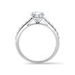 DIAMOND ENGAGEMENT RING IN 14K WHITE GOLD - ENGAGEMENT DIAMOND RINGS - ENGAGEMENT RINGS