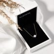 FRESHWATER PEARL NECKLACE IN 14K YELLOW GOLD - PEARL PENDANTS - PEARL JEWELRY