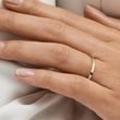 HIS AND HERS MINIMALIST GOLD WEDDING BAND SET - YELLOW GOLD WEDDING SETS - WEDDING RINGS