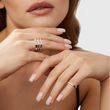 MINIMALISTISCHER KLEINER FINGER RING IN WEISSGOLD - RINGE WEISSGOLD - RINGE